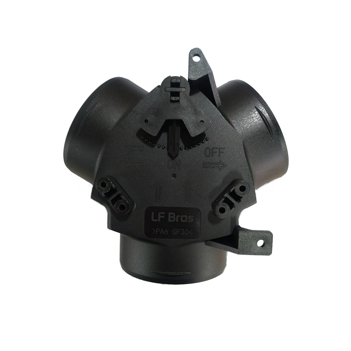 Derivación ducto de aire con regulador