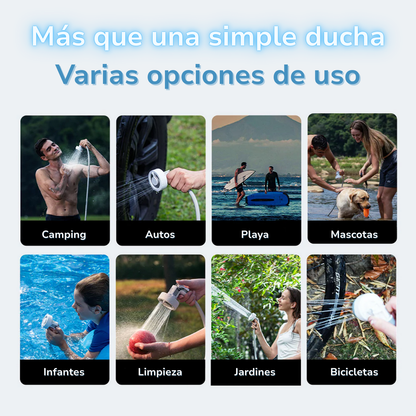 Ducha portátil Max Shower Flextail