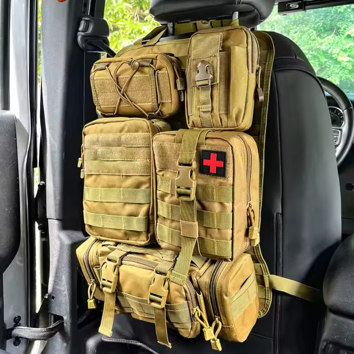 Organizador de asiento 5 bolsos